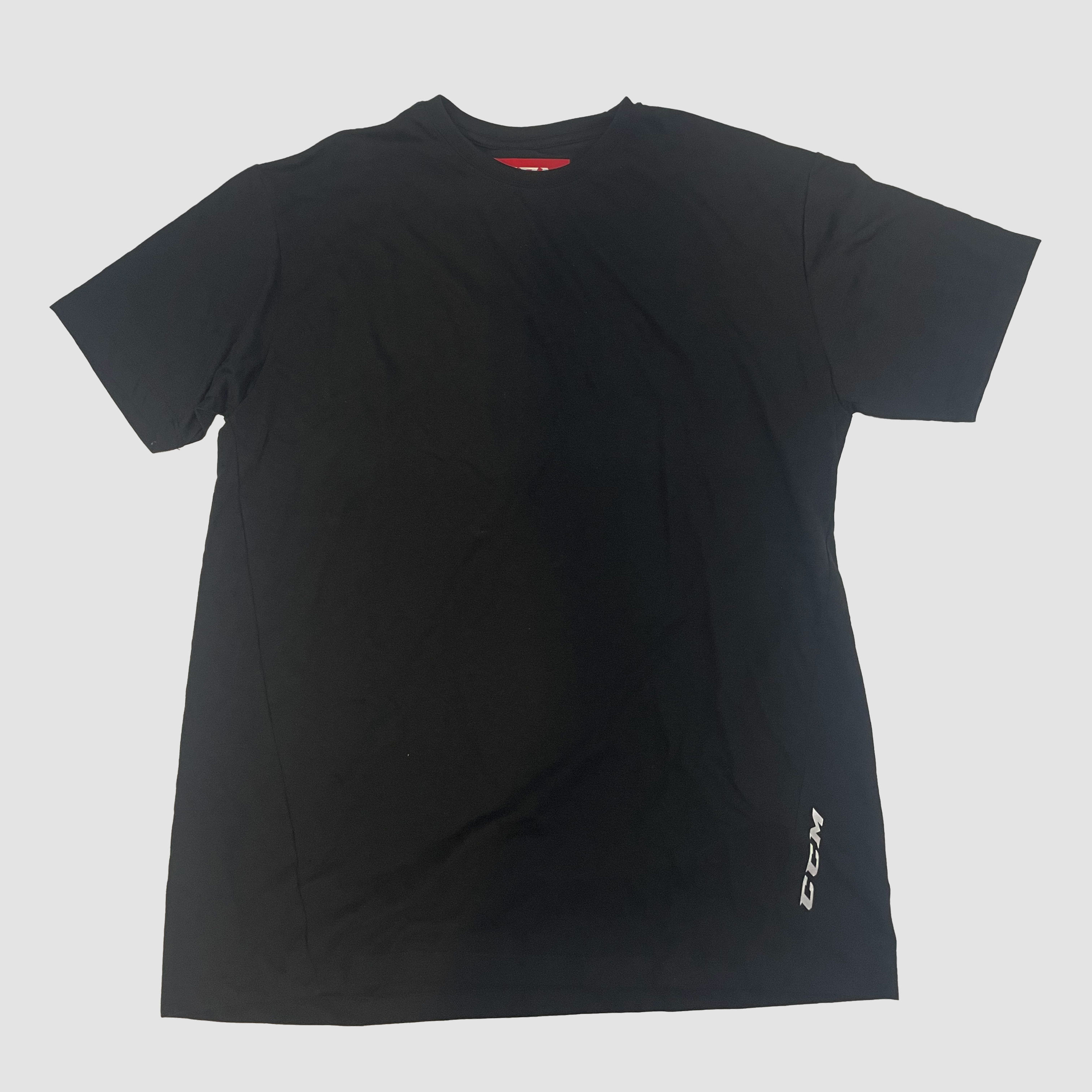 Chemise à manches courtes CCM Team Essentials (noire)